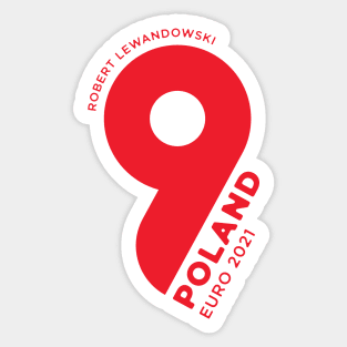 Poland National Team RL9 EURO 2021 Sticker